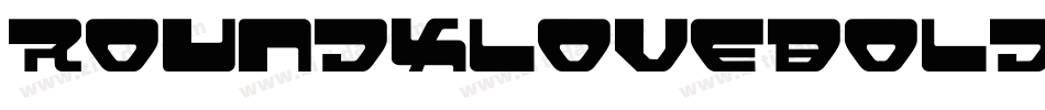 RoundXLoveBold-OEG4字体转换