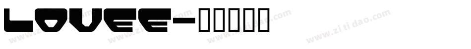 lovee字体转换
