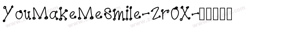 YouMakeMeSmile-2r0X字体转换