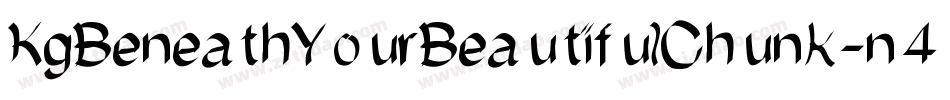 KgBeneathYourBeautifulChunk-n4JY字体转换
