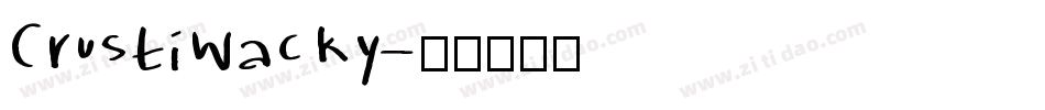 CrustiWacky字体转换