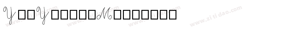 YumYum-9oMy字体转换