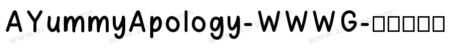 AYummyApology-WWWG字体转换