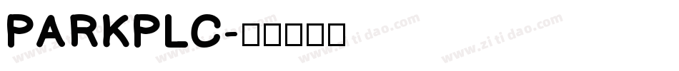 PARKPLC字体转换