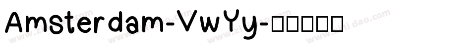 Amsterdam-VwYy字体转换