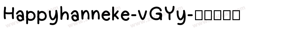 Happyhanneke-vGYy字体转换