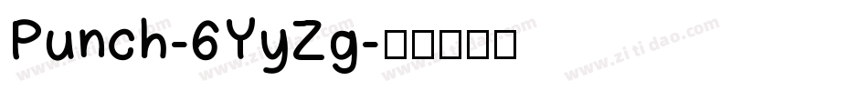 Punch-6YyZg字体转换