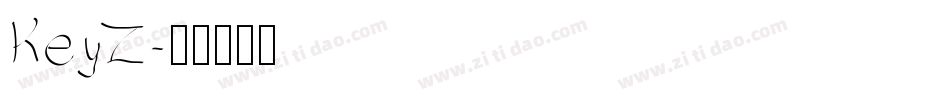 KeyZ字体转换