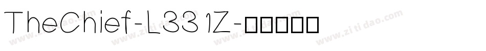 TheChief-L331Z字体转换