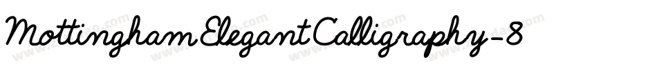 MottinghamElegantCalligraphy-81zB字体转换