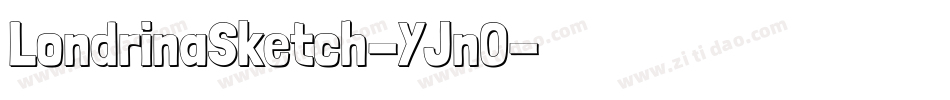 LondrinaSketch-YJnO字体转换