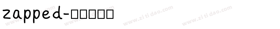 zapped字体转换