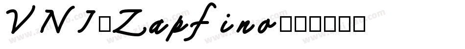 VNI-Zapfino字体转换