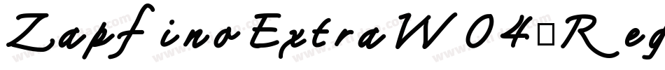 ZapfinoExtraW04-Reg字体转换