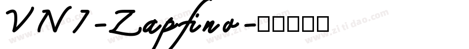 VNI-Zapfino字体转换