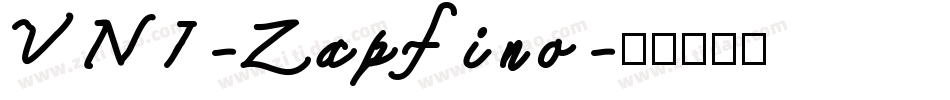VNI-Zapfino字体转换