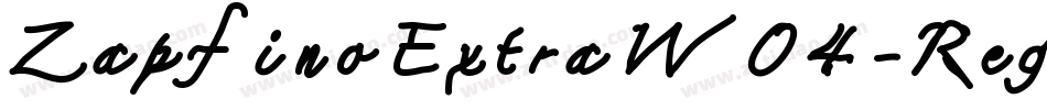 ZapfinoExtraW04-Reg字体转换