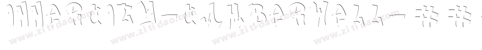 InnerCity-Camberwell字体转换