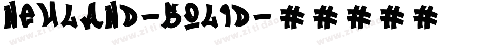 Neuland-Solid字体转换