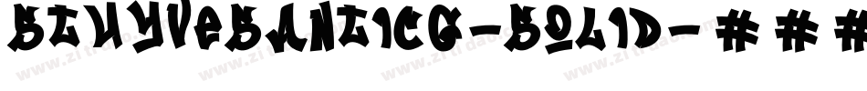 StuyvesantICG-Solid字体转换