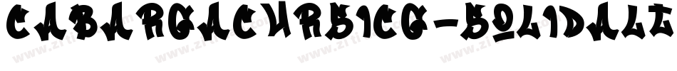 CabargaCursICG-SolidAlt字体转换