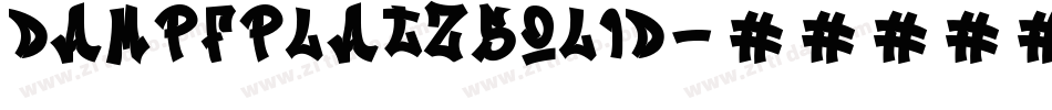 DampfplatzSolid字体转换