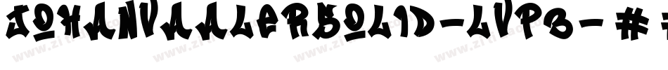 JohanvaalerSolid-Lvp3字体转换