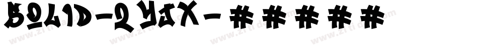 Solid-2yjX字体转换