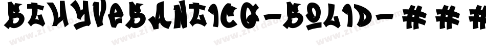 StuyvesantICG-Solid字体转换