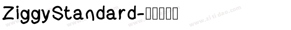 ZiggyStandard字体转换