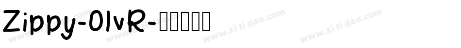 Zippy-0lvR字体转换