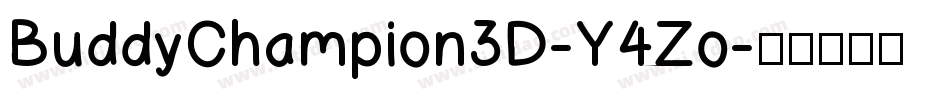 BuddyChampion3D-Y4Zo字体转换