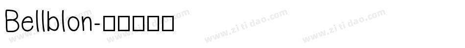 Bellblon字体转换
