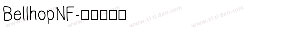 BellhopNF字体转换