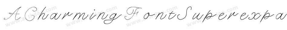 ACharmingFontSuperexpanded-EJ4j字体转换