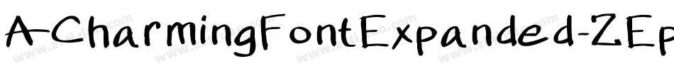 ACharmingFontExpanded-ZEpB字体转换