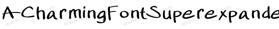 ACharmingFontSuperexpanded-EJ4j字体转换