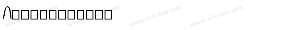 Aaaa字体字体转换