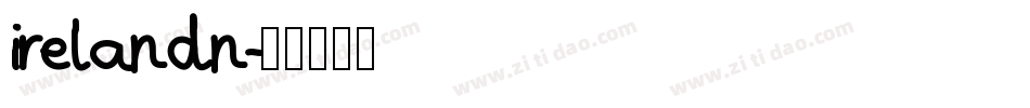 irelandn字体转换