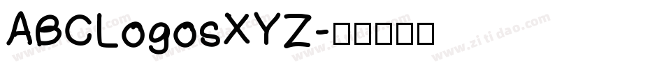 ABCLogosXYZ字体转换