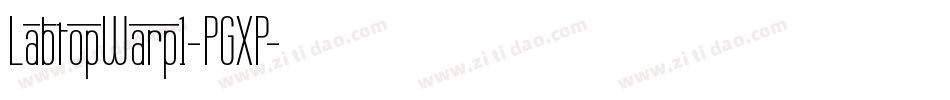 LabtopWarp1-PGXP字体转换