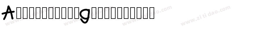 AGBuchBQ-Regular字体转换