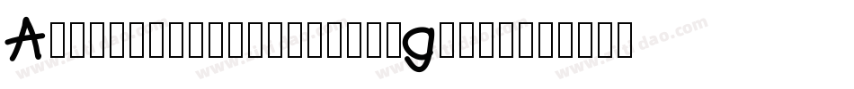 AGLettericaCondL-Regular字体转换