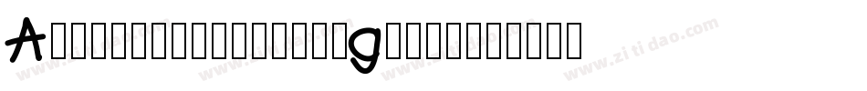 AGSchulbuchBQ-Regular字体转换