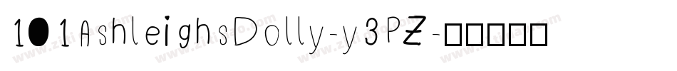 101AshleighsDolly-y3PZ字体转换