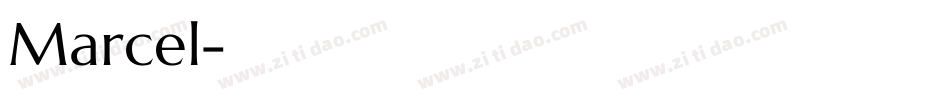 Marcel字体转换