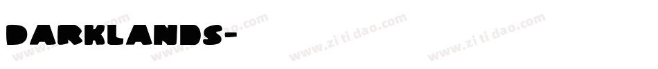 Darklands字体转换