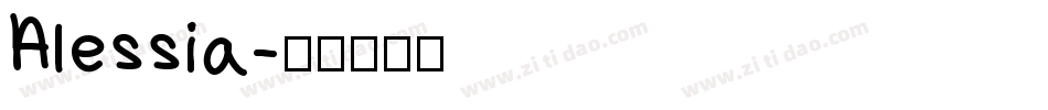 Alessia字体转换