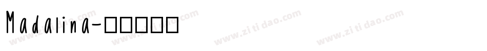 Madalina字体转换