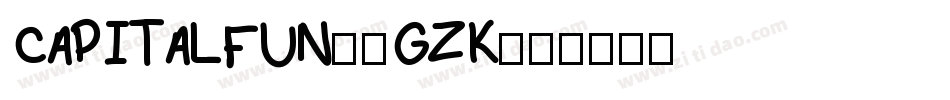 CapitalFun-9GzK字体转换